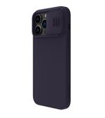 Nillkin Apple iPhone 14 Pro Max, CamShield Silky Silicone Case, Dark Purple