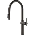 Bateria bucătărie Gessi 60872-707 Habito Black Metal Brushed PVD