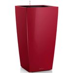 Цветочный горшок Lechuza Cubico Premium 30, Scarlet Red