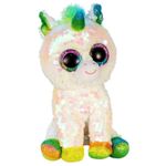 Jucărie de pluș TY TY36669 Flippables PIXY white unicorn 15 cm