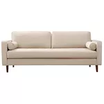 Canapea Trendy Roma Bej, 90x70x215cm (3 locuri)