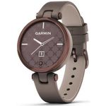 Смарт часы Garmin Lily™ Dark Bronze Bezel Paloma Case Italian Leather