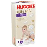 Scutece-chiloţel Huggies Elite Soft 4 (9-14 kg), 56 buc.