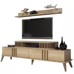 Comodă TV Trendy Eylul, Stejar 168x51x39cm