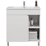 Dulap pentru lavoar Bayro Soho под умыв. Argo 600 белый мат