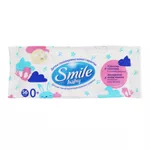 Şerveţele umede pentru copii cu lapte de orez Smile Baby, 56 buc.