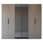 Dulap Bayro Modena 2700x2400x530 серый камень