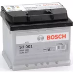 Автомобильный аккумулятор Bosch S3 12V 41AH 360(EN) 207x175x175 -/+ (0092S30010)