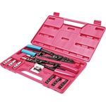 Clește JTC JTC-3471 Щипцы для стопорных колец L=265мм. (2шт. 12 предм.)