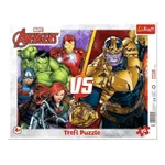 Головоломка Trefl 31427 Puzzles 25 Frame - The invincible Avenger's team, Disney Marvel The Avengers