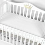 Lenjerie de pat pentru copii PernaMea Cearsaf Impermeabil 120x60cm pe elastic Alb (PM.100206/2)