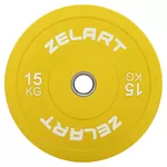 Disc bumper (metal, cauciuc) 15 kg, d=52 mm TA-7797-15 (10194)