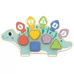 Головоломка Tooky Toy HP066 Puzzle din lemn Dinozaur 61972