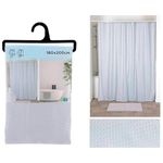 Занавеска для ванной Tendance 55698 180x200cm poliester, gri