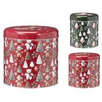 Новогодний декор Promstore 20283.1 Cutie de Craciun D20cm, H20cm Brazi, ursuleti, metal