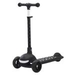 Самокат miscellaneous 3010504-6 Scooter pliabil cu lumini, Negru
