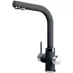 Bateria bucătărie Dr.Gans Accent (cu conectare la ﬁltru de apa) Negru