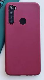 Чехол Screen Geeks Solid Xiaomi Redmi Note 8 [winered]