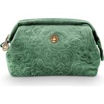 Несессер/косметичка Pip Studio 51.274.173 Cooper Cosmetic Purse Small Velvet Quiltey Days Green 19x8.5x12cm