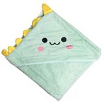 Accesoriu pentru baie Sensillo 0360 Полотенце c капюшоном Bathfriends Динозавр 100X100 Мятный (30565)