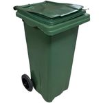Урна для мусора Hydro S Tomberon cu roti, greu, 120 L, verde 8001214