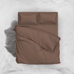 Домашний текстиль Relaxe Home 018933 Lenjerie de pat Soft Dreams (200x220 Euro) Chocolate