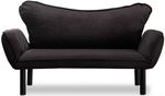 Диван Trendy Chatto Negru, 65x70x140cm