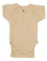 Haine pentru copii Minikin 25100556 Ажурный листик Боди р-р56, бежевый, унисекс