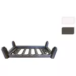 Стойка винная Tontarelli 53654 Suport de 6 sticle Cover Line, alb/grafit