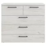 Комод Mashtab S12592 Barcelona Stejar Alb (1000x430x950)