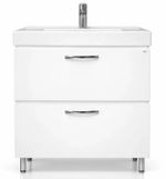 Шкаф под умывальник Mashtab 11489 Agat cu 2 sertare 60cm Alb