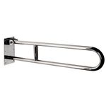 Accesoriu pentru baie Bisk 04787 Bara de aparare pliabila p/u persoane cu dizabilitati PRO 700mm, 25mm, inox, crom