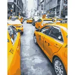 Tablou pe numere BrushMe BS25434 40*50 cm (în cutie) Taxi din New York