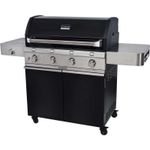 Мангал Saber R67CC1117 CAST 670 4 Burner, TRU-Infrared, Black (pe gaz)