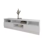 Comodă TV Smartex (16360) Т6 180cm TV Alb