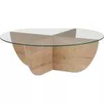 Журнальный столик Trendy Liya, Masuta de cafea, Sapphire Oak, 90x30x90cm