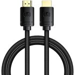 Cablu pentru AV Baseus CAKGQ-J01 HDMI to HDMI, V1.4, High Speed, 8K@60Hz 1M, High Definition Series, Black