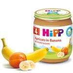 Пюре Hipp из абрикосов и бананов (4+ мес.), 125 г