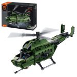 Конструктор iM.Master 6809 Elicopter Militar 2în1, Mechanical Master, 393pcs