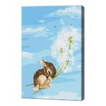 Картина по номерам Art Gallery CX4476 20x30cm Iepuras cu papadie