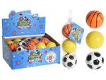 Set mingi pentru copii 3buc 7cm (baschet, tenis, fotbal)