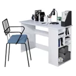 Masă de birou Trendy Akasya Alb, 120x74x50cm (GTR000995)