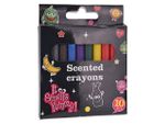 Set creioane de ceara colorate cu aroma 10buc