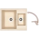 Мойка кухонная со смесителем Dr.Gans Astra 620K + SanDonna F 1069 bej