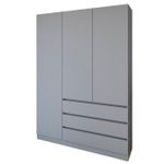 Шкаф Smartex (15882) N15 140cm Grafit