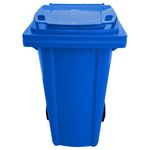 Coș de gunoi Uniplast 37200A Cos pentru transportarea deseurilor 120L pe roti (albastru) HE