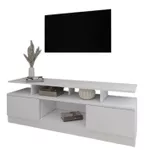 Comodă TV Smartex (16544) Т9 200cm TV Alb