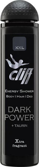 CLIFF Gel dus XXL DARK POWER 300ml