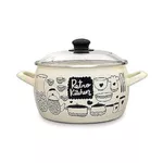 {'ro': 'Cratiță Promstore 54166 emailata Retro 18cm, 3,3l, capac din sticla', 'ru': 'Кастрюля Promstore 54166 эмалированная ретро 18 см, 3,3 л, стеклянная крышка'}