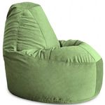 Кресло-мешок BeanBag BM5897, Люкс из велюра, XL, зелёный